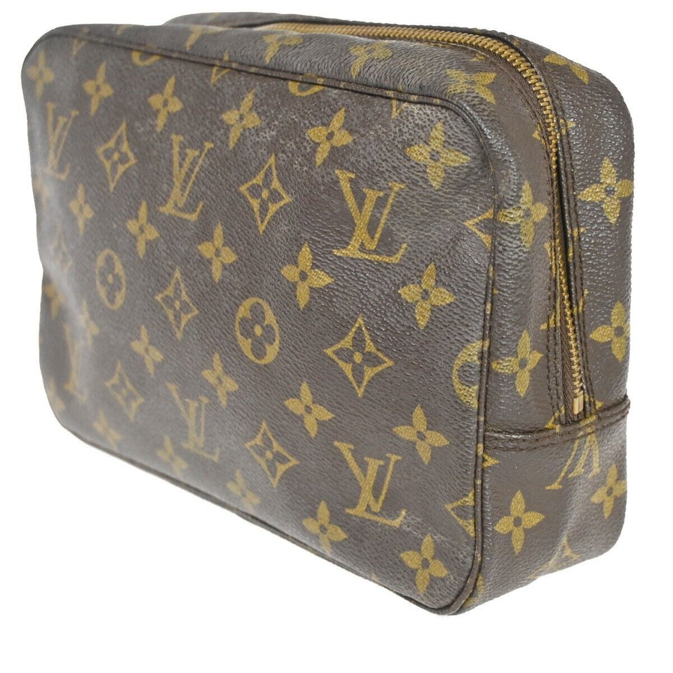 Louis Vuitton Trousse De Toilette  Canvas Clutch Bag