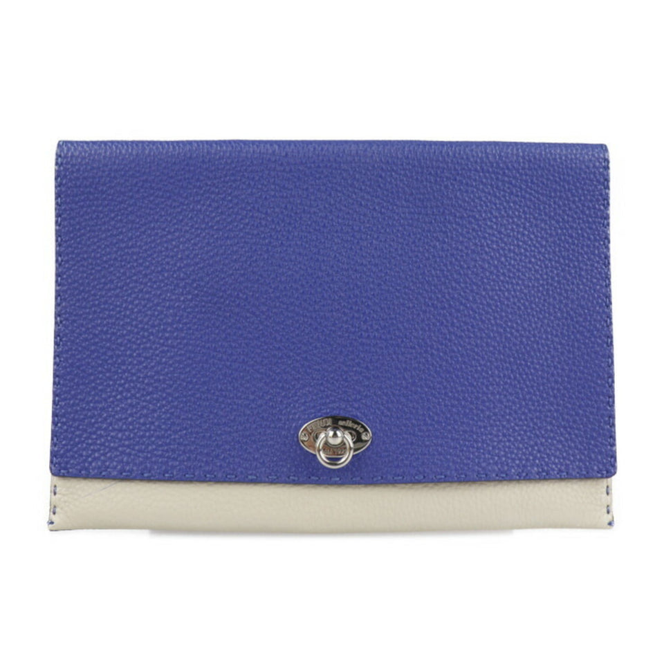 Fendi Selleria  Leather Clutch Bag (Pre-Owned)