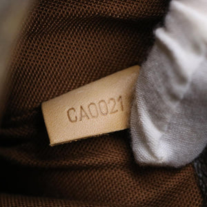 Louis Vuitton Pochette Gange  Canvas Clutch Bag