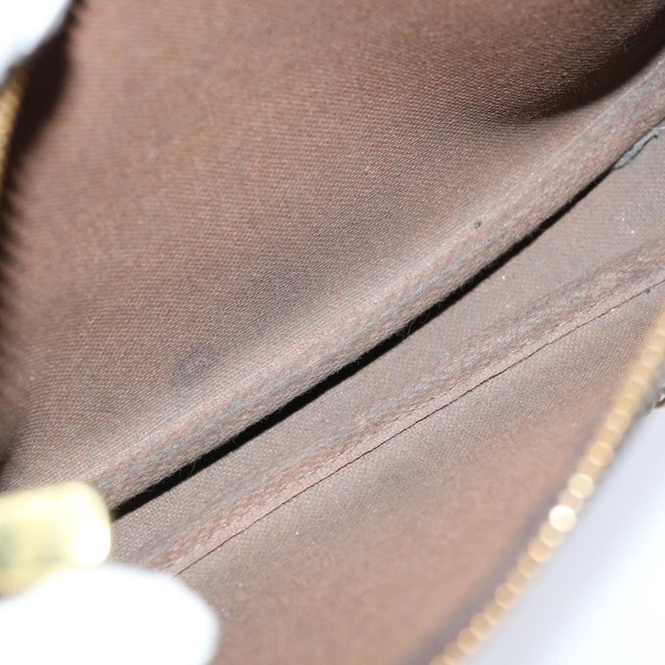 Louis Vuitton Pochette Accessoires  Canvas Clutch Bag