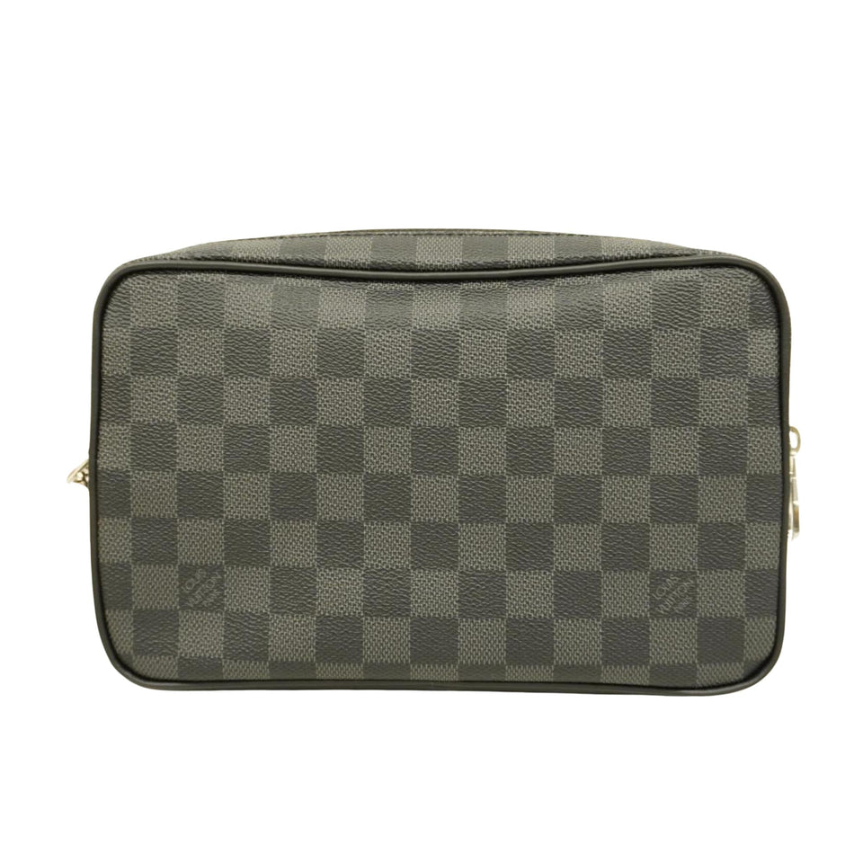 Louis Vuitton Kasaï  Canvas Clutch Bag