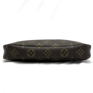 Louis Vuitton Pochette Accessoire  Canvas Clutch Bag