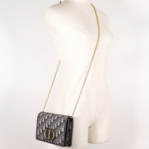 Dior 30 Montaigne  Canvas Shoulder Bag
