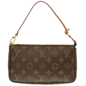 Louis Vuitton Pochette Accessoires  Canvas Clutch Bag