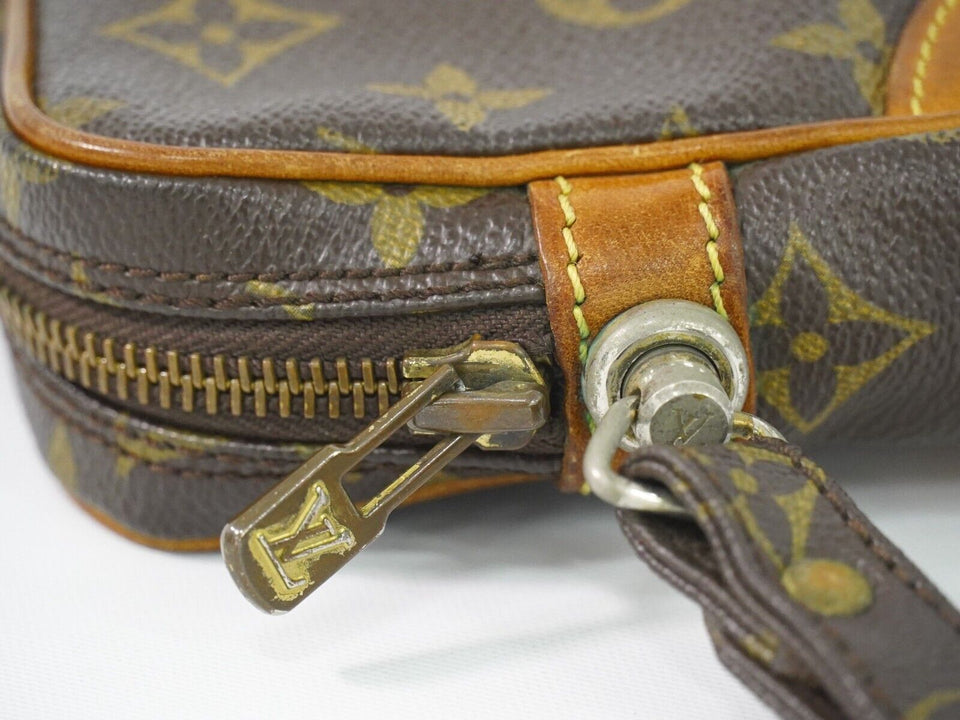 Louis Vuitton Marly Dragonne  Canvas Clutch Bag