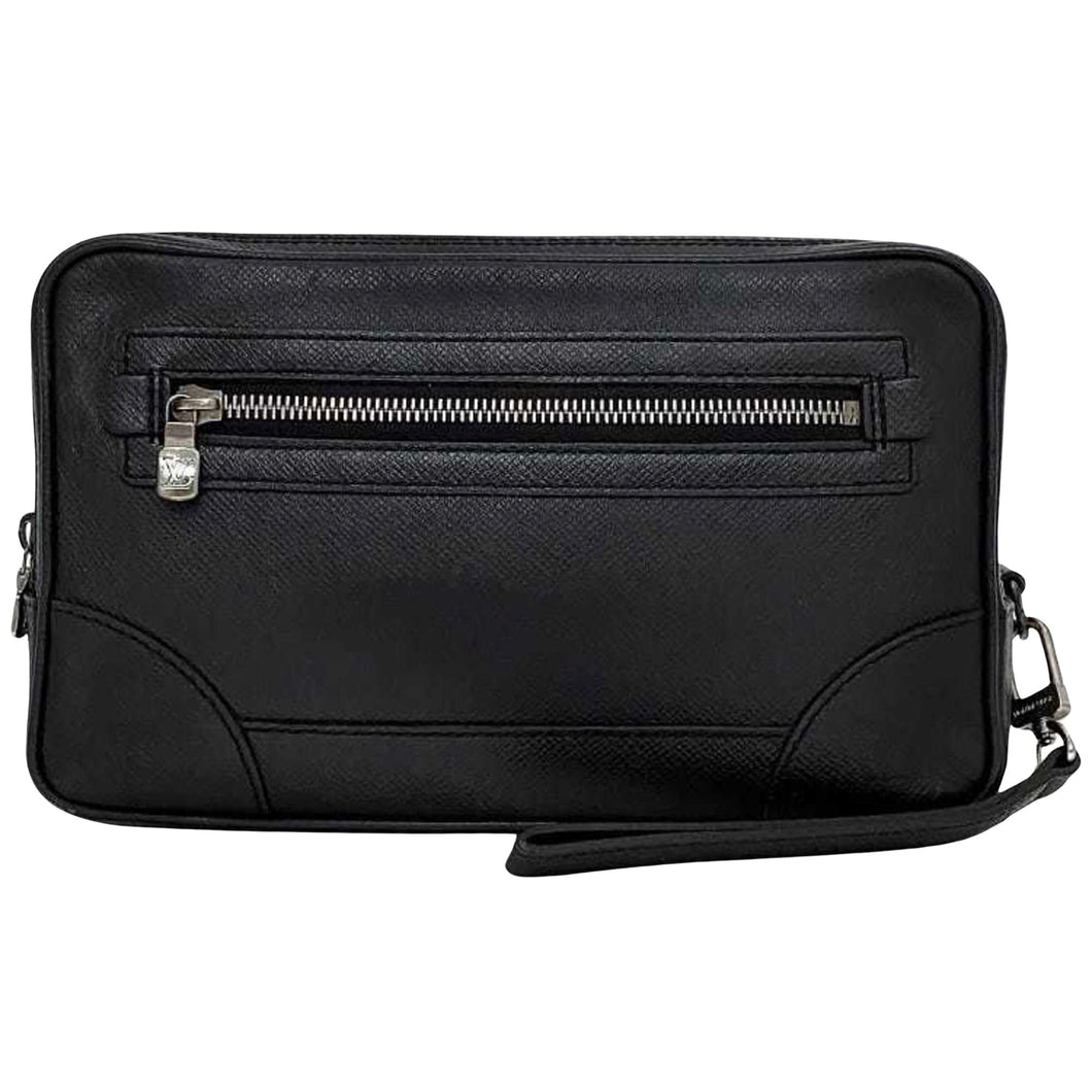 Louis Vuitton Pavel  Leather Clutch Bag