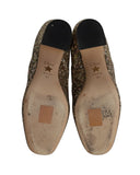 Dior D-Circus Glitter Ankle Boots in Gold Leather