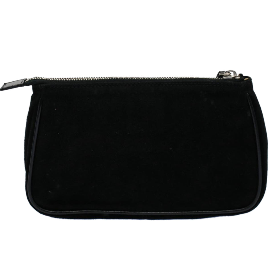 Fendi  Suede Clutch Bag