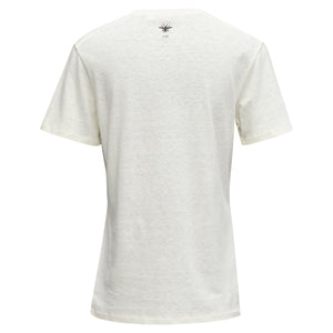 Christian Dior Cotton Linen Brutal Journey Of The Heart Crew Tshirt