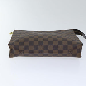 Louis Vuitton Poche Toilette  Canvas Clutch Bag