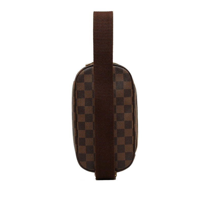 Louis Vuitton Damiere Gansu Special Order Body Bag N51870 Brown PVC Leather  Louis Vuitton