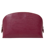 Louis Vuitton Cosmetic Pouch  Leather Clutch Bag