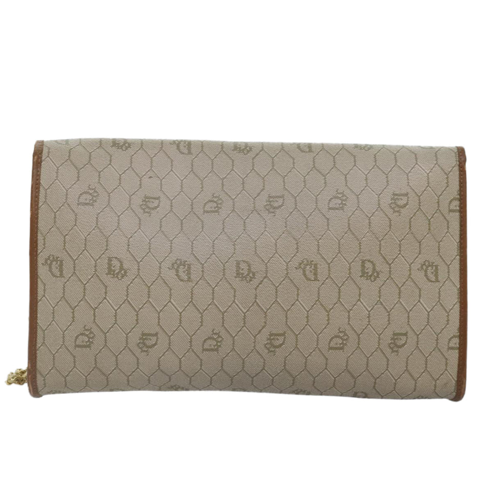 Dior Honeycomb  Canvas Shoulder Bag