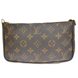 Louis Vuitton Pochette Accessoires  Canvas Clutch Bag