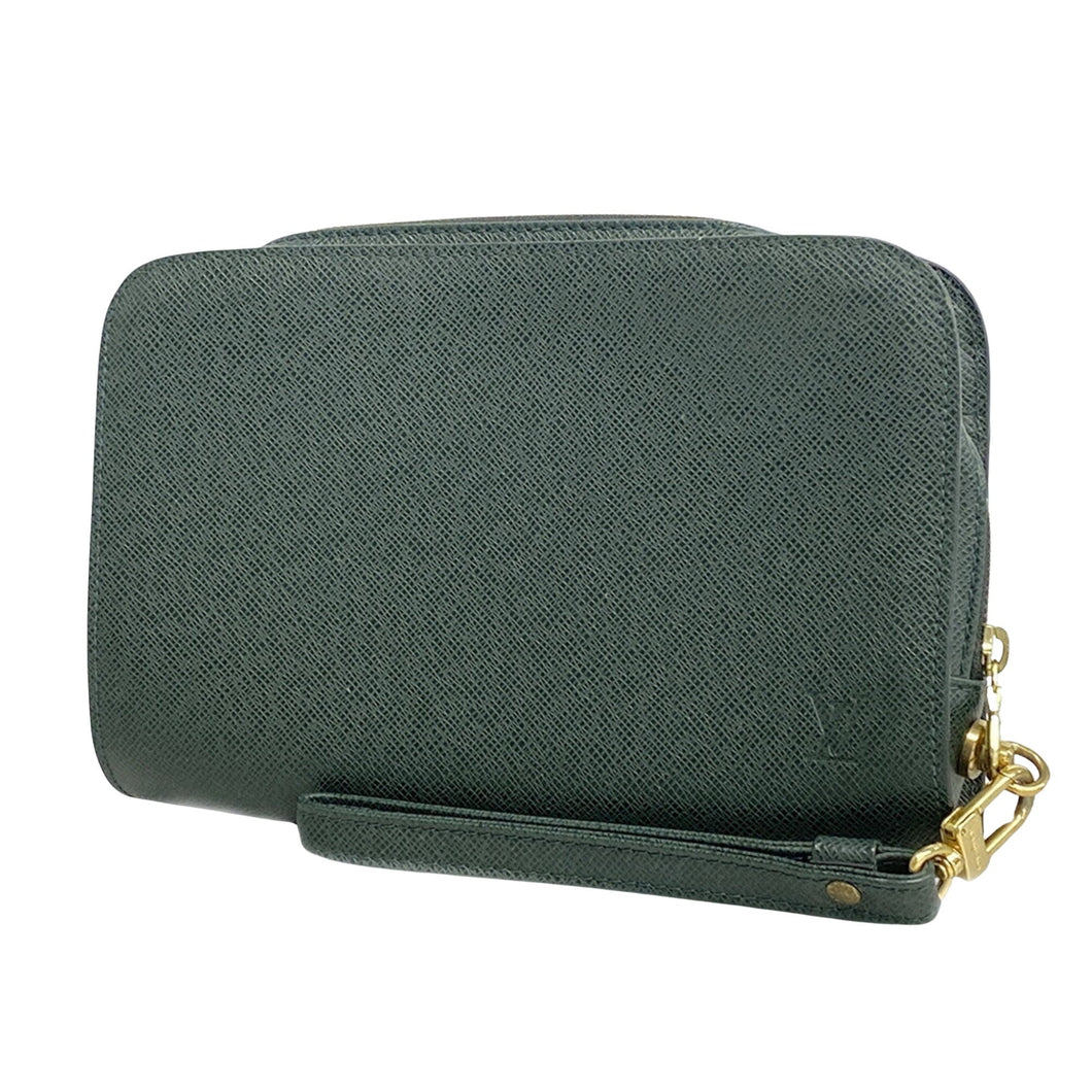 Louis Vuitton Baikal  Leather Clutch Bag