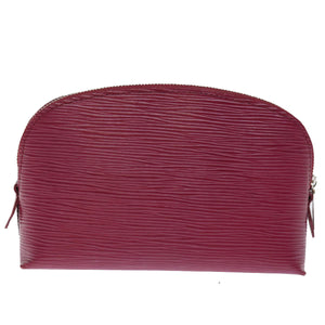 Louis Vuitton Cosmetic Pouch  Leather Clutch Bag