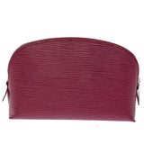 Louis Vuitton Cosmetic Pouch  Leather Clutch Bag