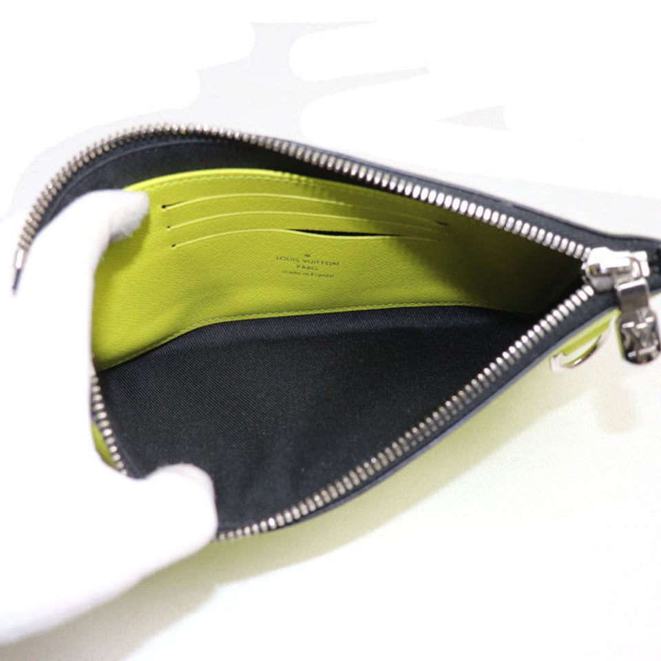 Louis Vuitton Discovery  Leather Clutch Bag