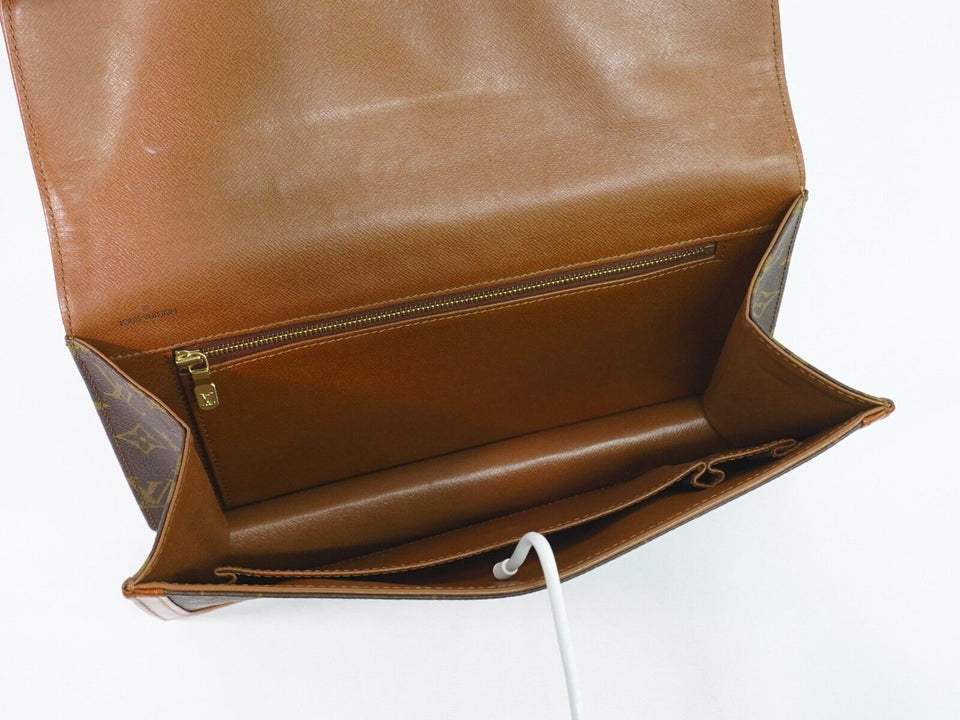 Louis Vuitton Pochette Dame  Canvas Clutch Bag