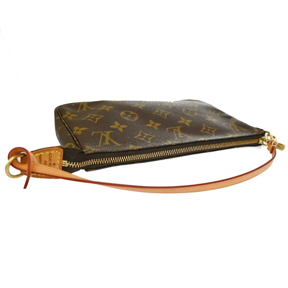 Louis Vuitton Pochette Accessoires  Canvas Clutch Bag