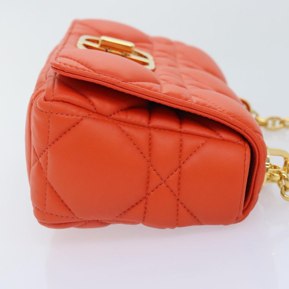 Dior Caro  Leather Shoulder Bag