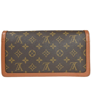 Louis Vuitton Pochette Dame  Canvas Clutch Bag