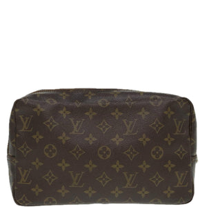 Louis Vuitton Trousse Toilette 28  Canvas Clutch Bag