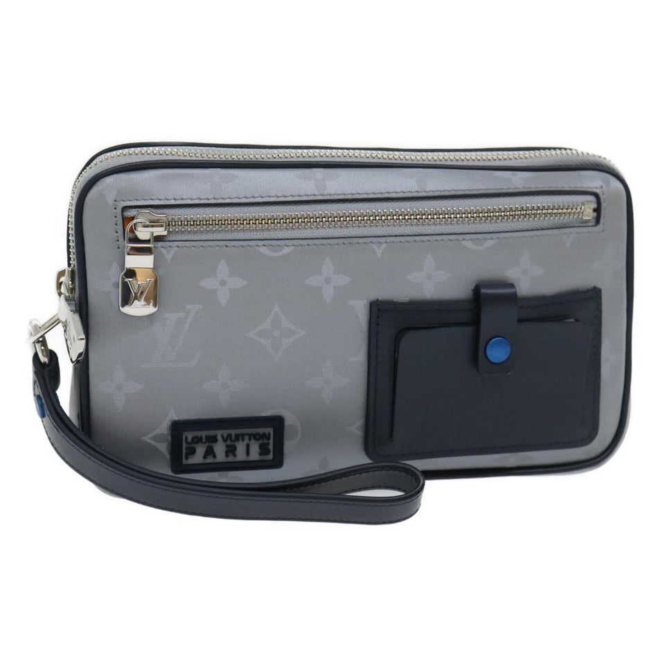 Louis Vuitton Satellite  Canvas Clutch Bag