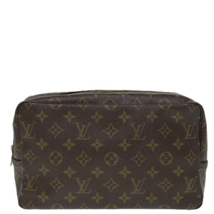 Louis Vuitton Trousse Toilette 28  Canvas Clutch Bag