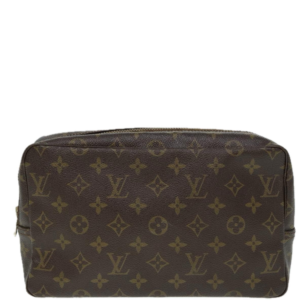 Louis Vuitton Trousse Toilette 28  Canvas Clutch Bag