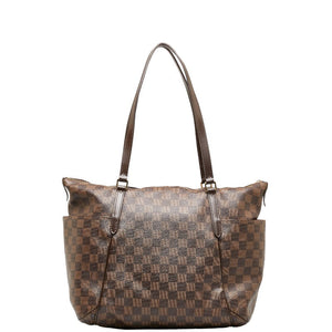 Louis Vuitton Damiere Toilet MM Shoulder Bag N41281 Brown PVC Leather  Louis Vuitton