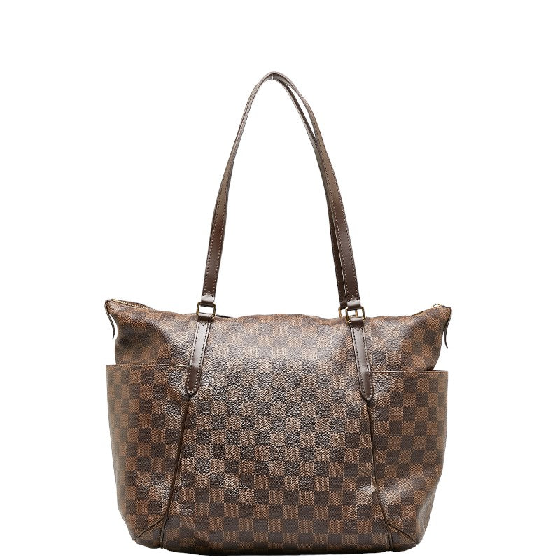 Louis Vuitton Damiere Toilet MM Shoulder Bag N41281 Brown PVC Leather  Louis Vuitton