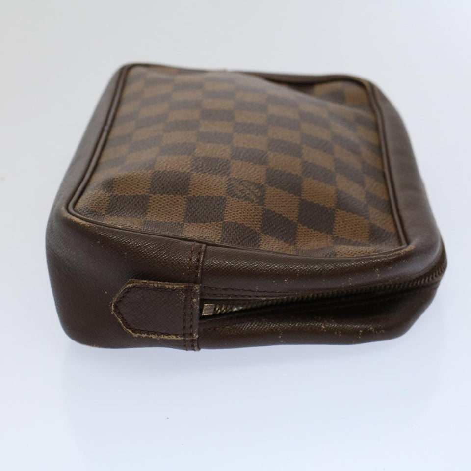 Louis Vuitton Trousse De Toilette  Canvas Clutch Bag
