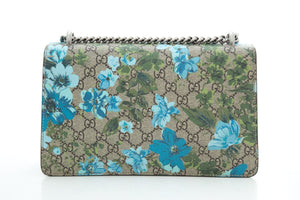 Gucci GG Supreme Blooms Embroidered Dionysus Handbag