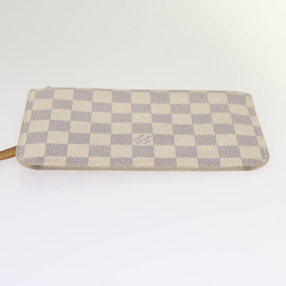 Louis Vuitton Neverfull Pouch  Canvas Clutch Bag