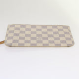 Louis Vuitton Neverfull Pouch  Canvas Clutch Bag