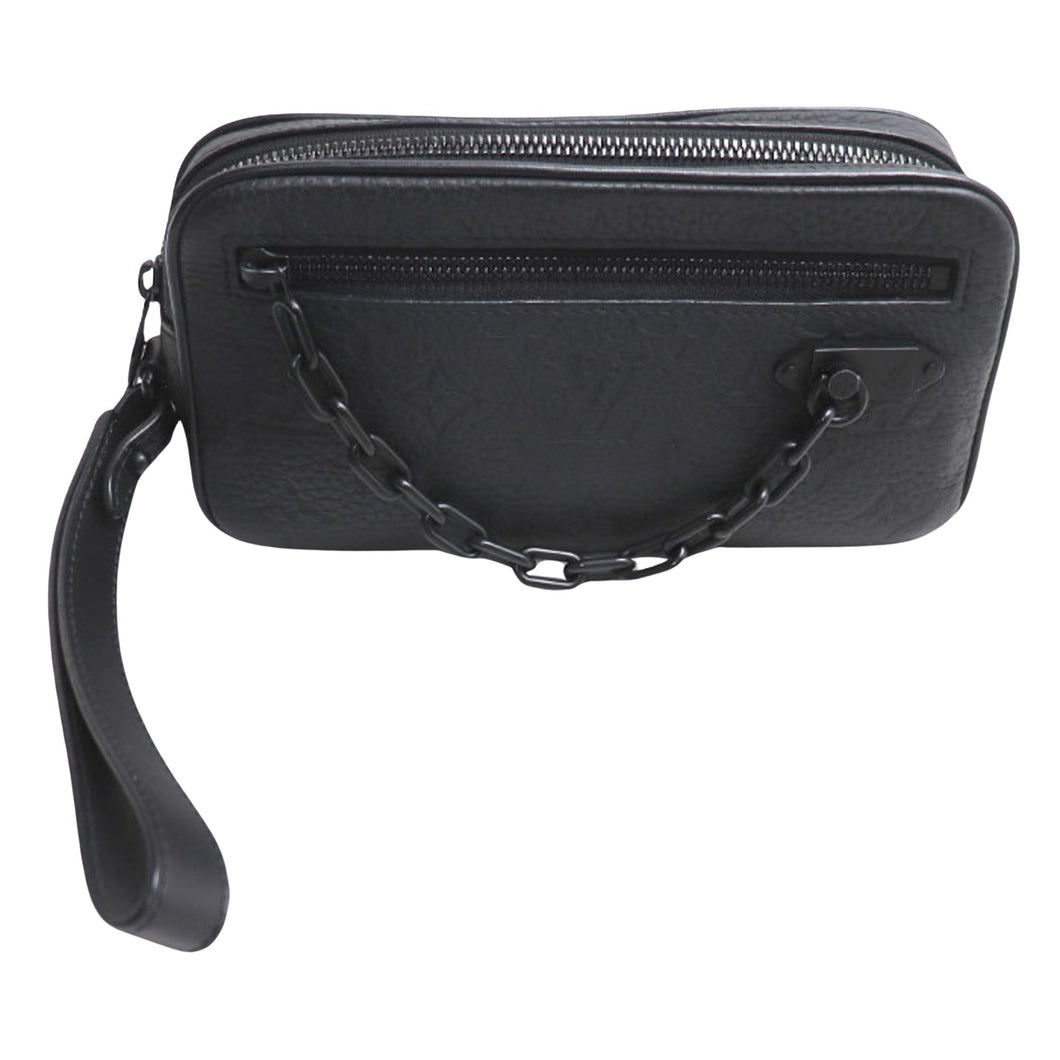 Louis Vuitton Volga  Leather Clutch Bag