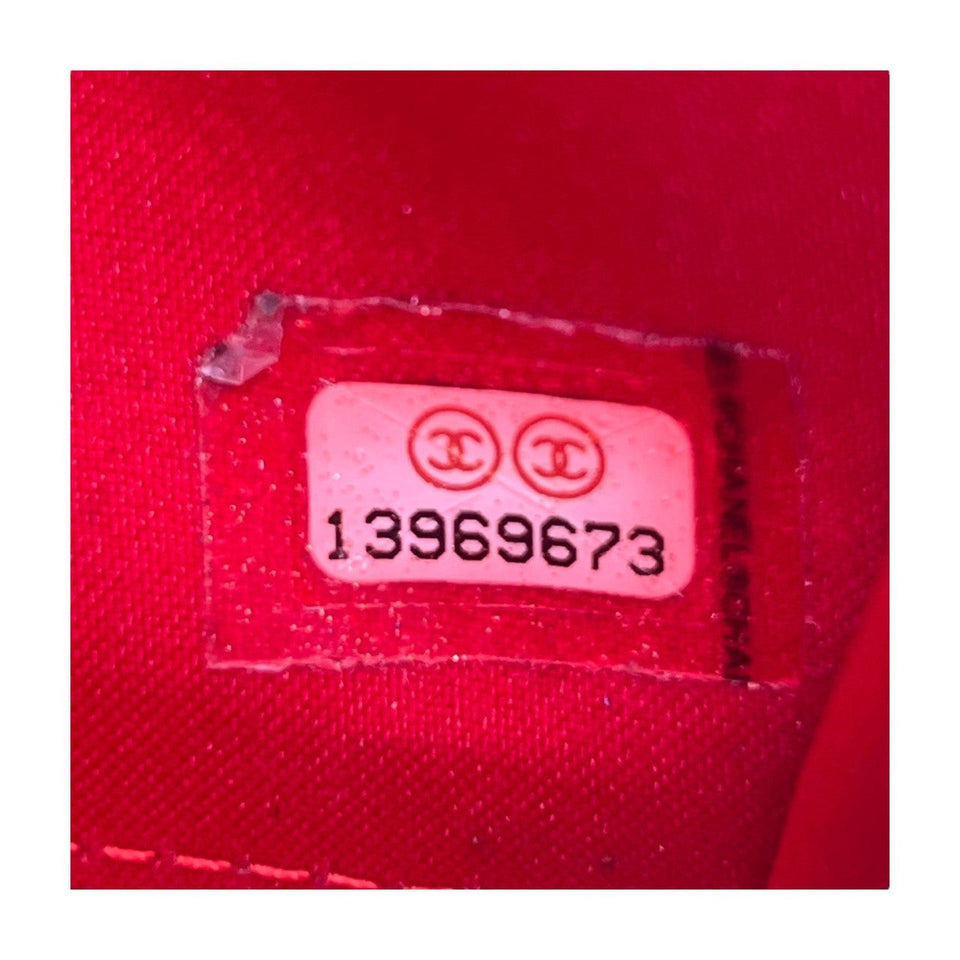 Chanel bag Red Camellia Wallet