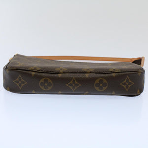Louis Vuitton Pochette Accessoire  Canvas Clutch Bag