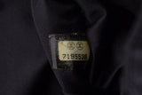Chanel Black Satin & Pearl Stud Detail Handbag