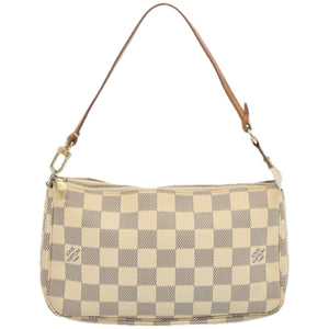 Louis Vuitton Pochette Accessoires  Leather Clutch Bag