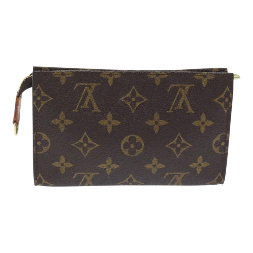 Louis Vuitton Pochette Accessoire  Canvas Clutch Bag