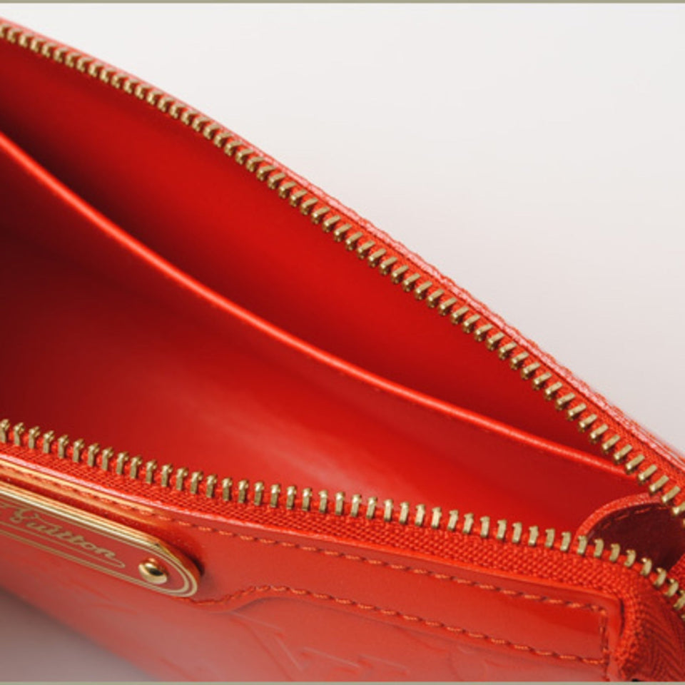 Louis Vuitton Pochette Patent Leather Clutch Bag