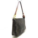 Louis Vuitton Pochette Accessoire  Canvas Clutch Bag