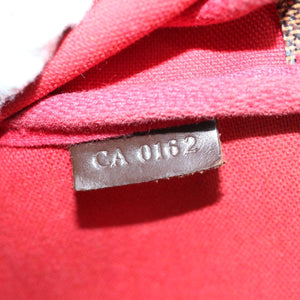 Louis Vuitton Pochette Accessoire  Canvas Clutch Bag