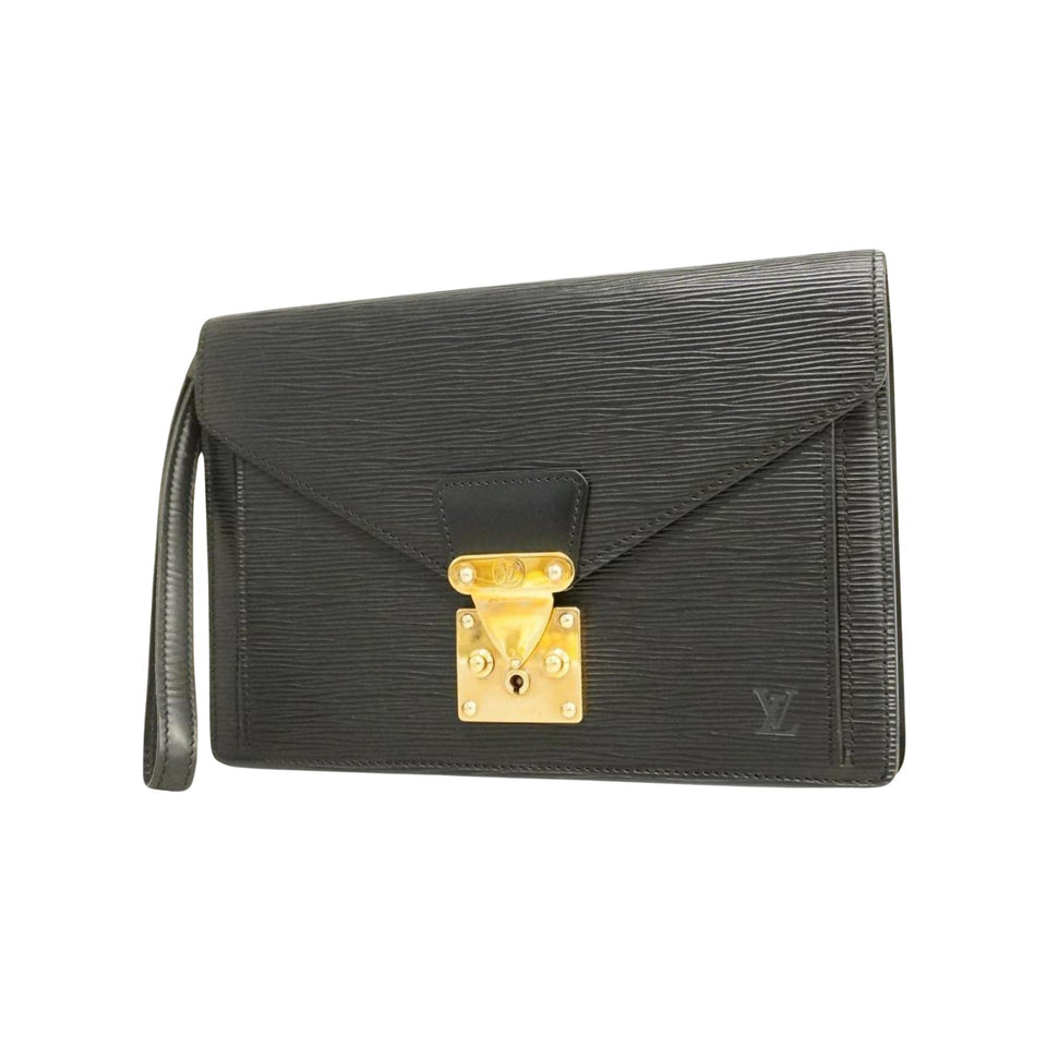 Louis Vuitton  Leather Clutch Bag