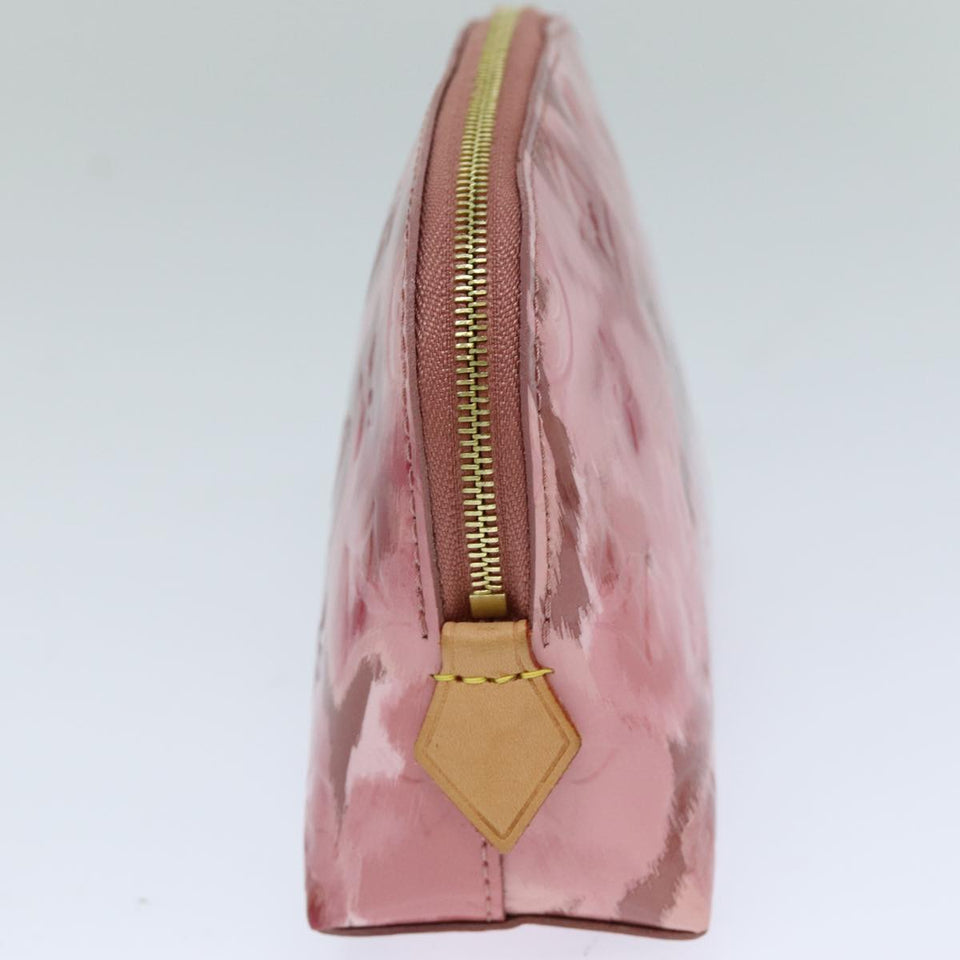 Louis Vuitton Cosmetic Pouch  Patent Leather Clutch Bag