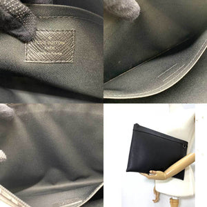 Louis Vuitton Apollo Pochette  Leather Clutch Bag