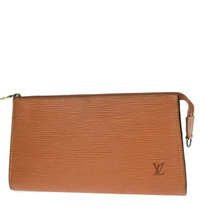 Louis Vuitton Pochette Accessoires  Leather Clutch Bag