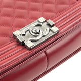 CHANEL Medium Boy Bag - Red
